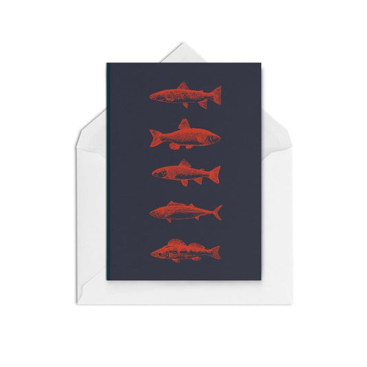 Fish WS - The Paper People Greeting Cards