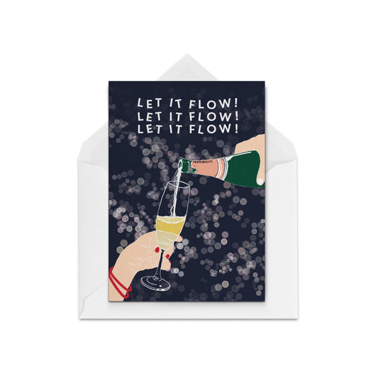 Flow - The Paper People Greeting Cards