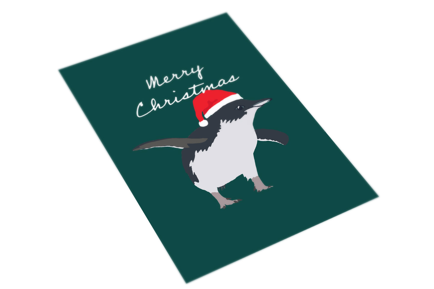 Xmas Penguin - The Paper People Greeting Cards