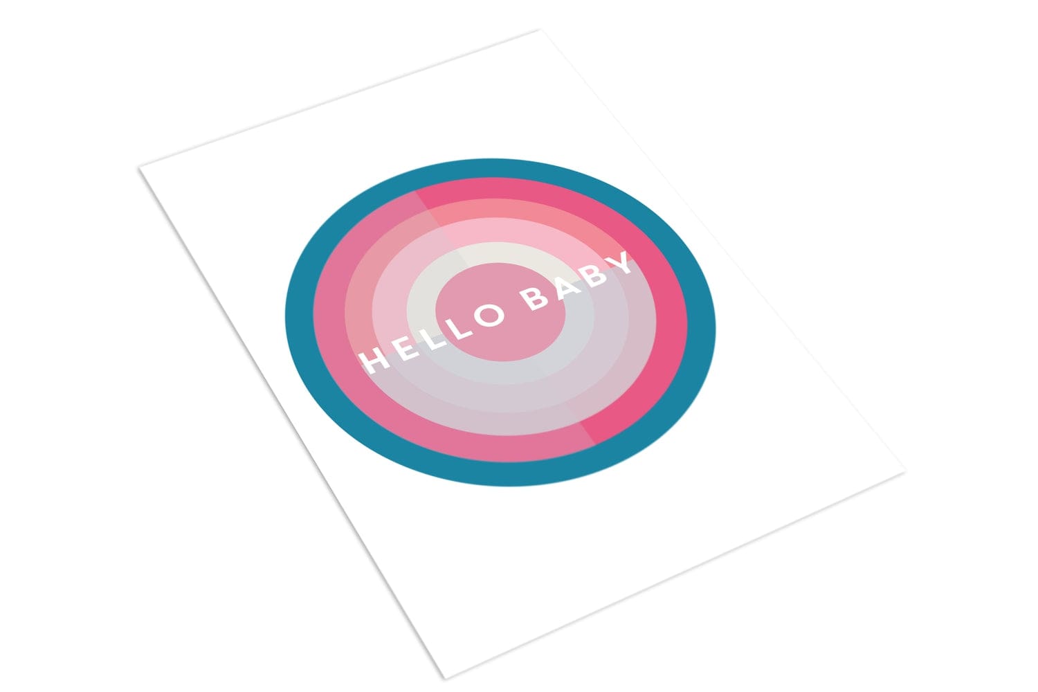 Hello Baby - The Paper People Greeting Cards