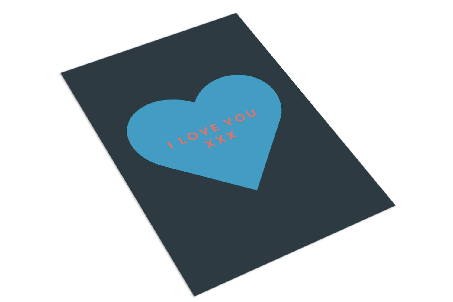 I Love You - The Paper People Greeting Cards
