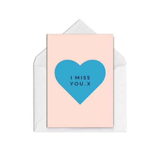 I Miss You - The Paper People Greeting Cards