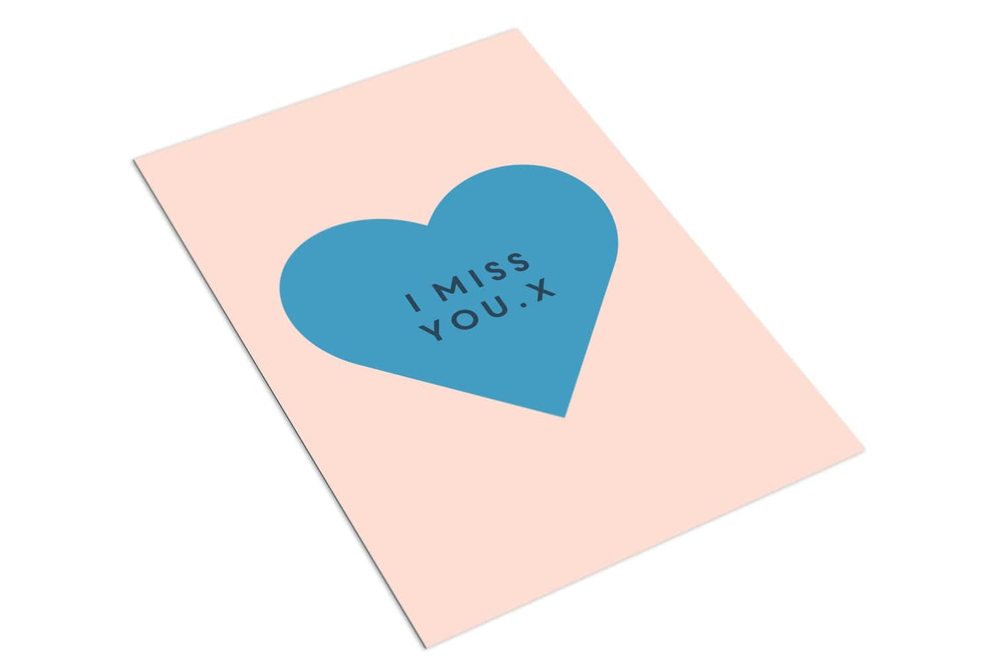 I Miss You - The Paper People Greeting Cards