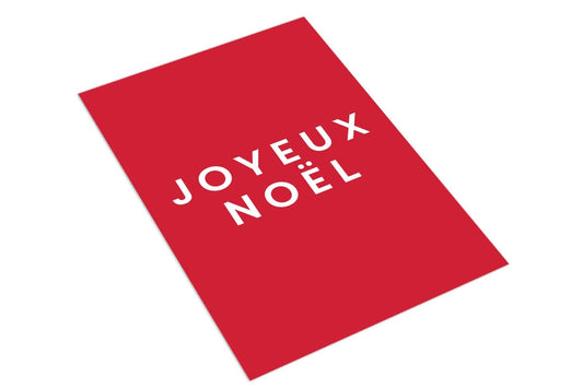 Joyeux Noel - The Paper People Greeting Cards