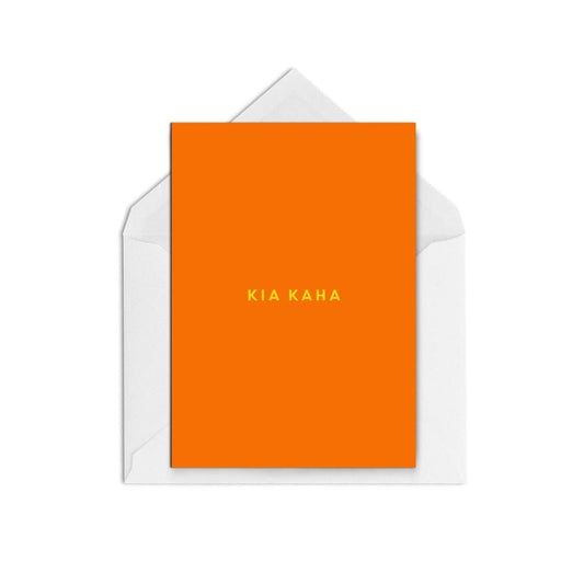 Kia Kaha - The Paper People Greeting Cards
