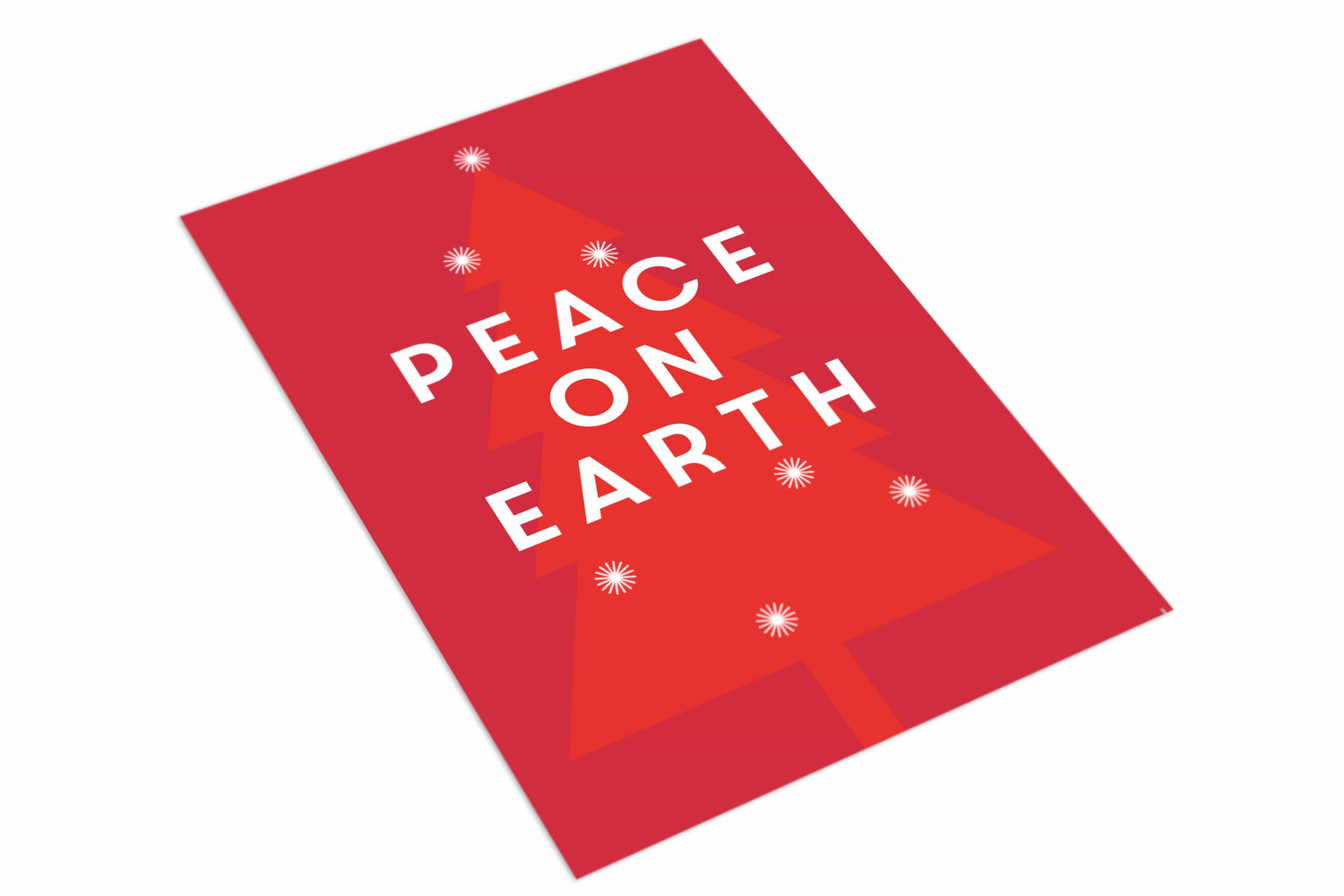 Peace on Earth LIghts - The Paper People Greeting Cards
