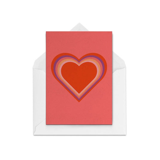 Rainbow Heart - The Paper People Greeting Cards