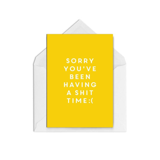 Shit Time - The Paper People Greeting Cards