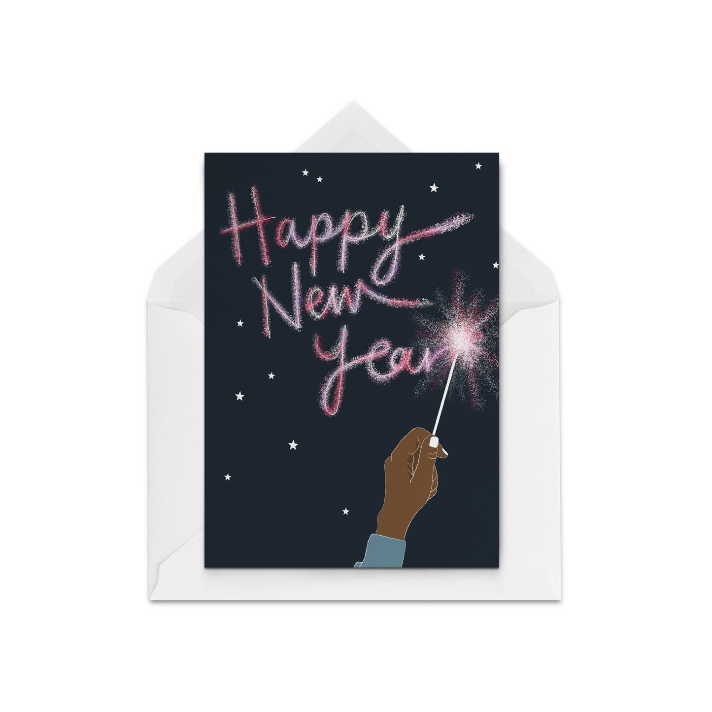 Happy New Year - The Paper People Greeting Cards