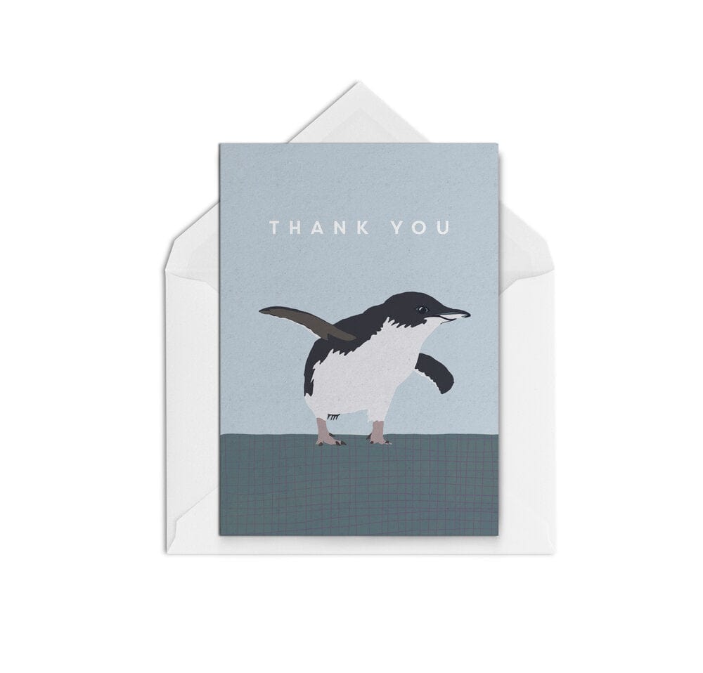 Thank You Penguin - The Paper People Greeting Cards
