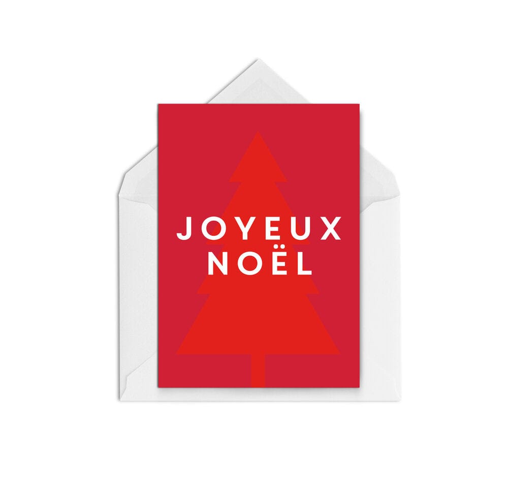 Joyeux Noel - The Paper People Greeting Cards